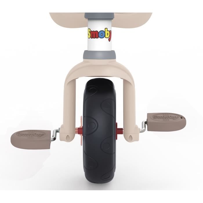 SMOBY Tricycle enfant Èvolutif Be Fun - Structure mÈtal - Rose