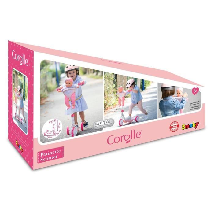 SMOBY Corolle Patinette 3Rdes 3 ans