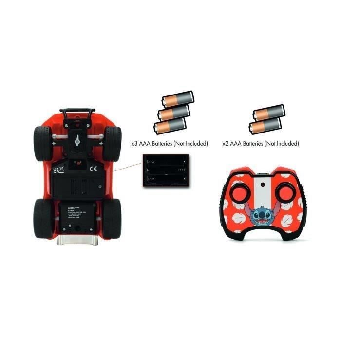JADA - Véhicule Radiocommandé - Stitch Buggy 1/24 - des 6 ans