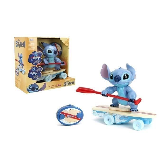 JADA - Jada Stitch Surfer RC - Véhicule de 25 cm radiocommandé - Des 3 ans