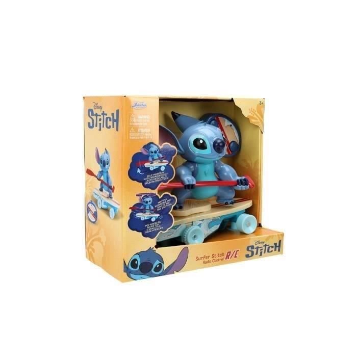 JADA - Jada Stitch Surfer RC - Véhicule de 25 cm radiocommandé - Des 3 ans