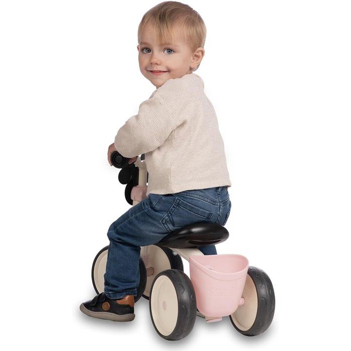 SMOBY - Minnie Porteur Rookie - Roues silencieuses - Petit Coffre a Jouets - Facilement Transportable - A Partir de 12 Mois