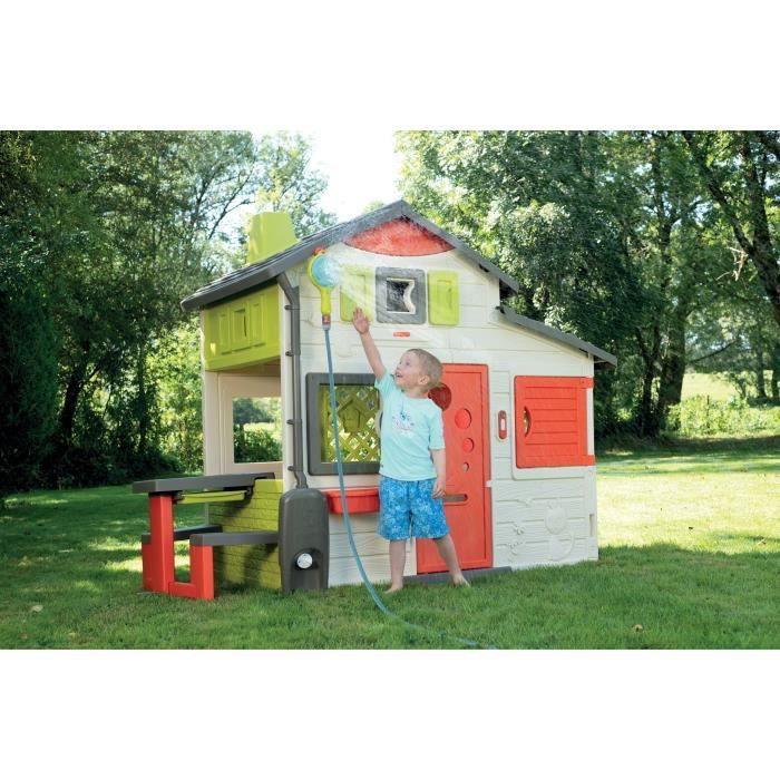 Douchette 3 en 1 Smoby - Compatible avec toutes les maisons - Bleu