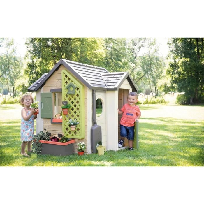 SMOBY Life - Récupérateur d'eau - Gouttiere, réservoir, robinet, arrosoir - Anti-UV - Des 2 ans - Fabrication Française