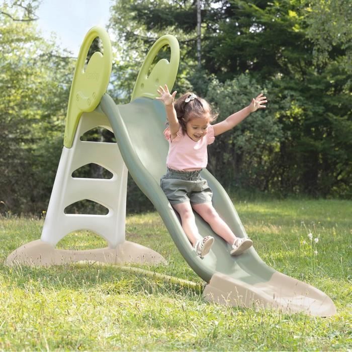 SMOBY Life - Toboggan XL - Glisse de 2m30 - Marches anti dérapantes - Des 3 ans