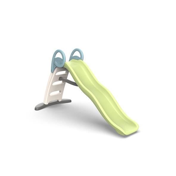 SMOBY Life - Toboggan Funny - Glisse de 2m - Echelle, marches antidérapantes - Anti-UV - Matiere Recyclé - Des 2 ans