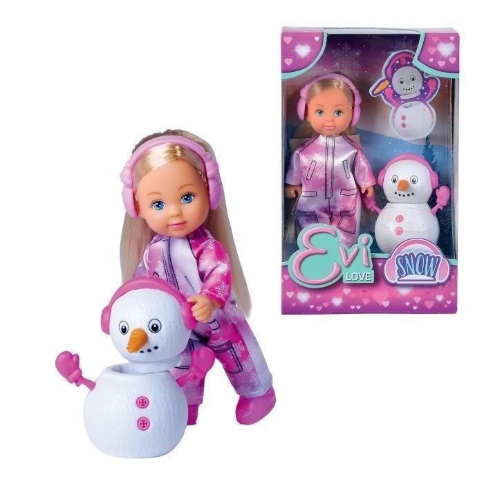 STEFFI LOVE - Evi Love Neige - PoupÈe Mannequin 12cm - Des 3 Ans