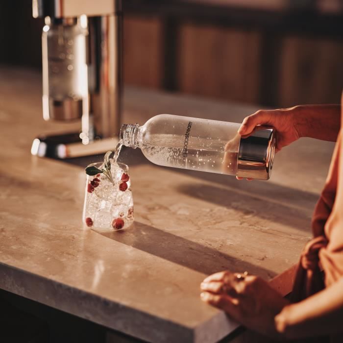 Bouteille - Sodastream - ENSO - Métal - 1L - Compatible Lave-Vaisselle