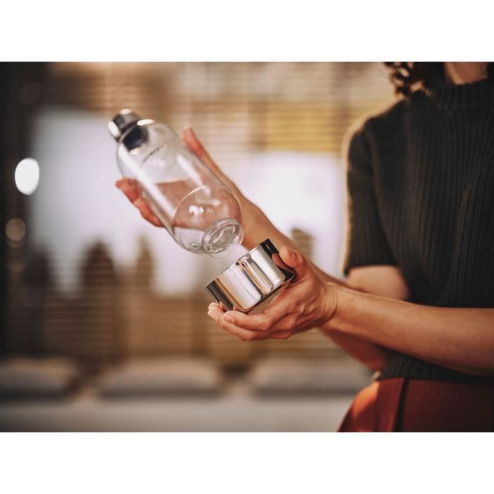 Bouteille - Sodastream - ENSO - Métal - 1L - Compatible Lave-Vaisselle
