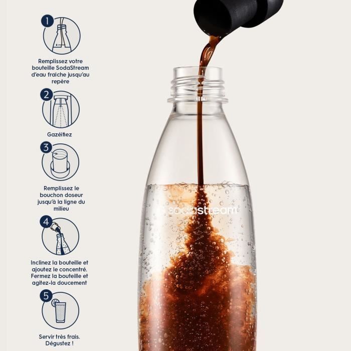 Sodastream - Lot de 6 concentrés PEPSI - 440ml