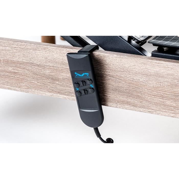 Ensemble relaxation Èlectrique COMFORT matelas + sommier - 140x200 cm - Mousse - DEKO DREAM Samba