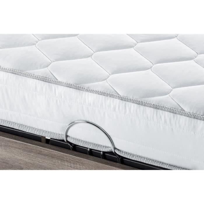 Ensemble relaxation Èlectrique COMFORT matelas + sommier - 140x200 cm - Mousse - DEKO DREAM Samba