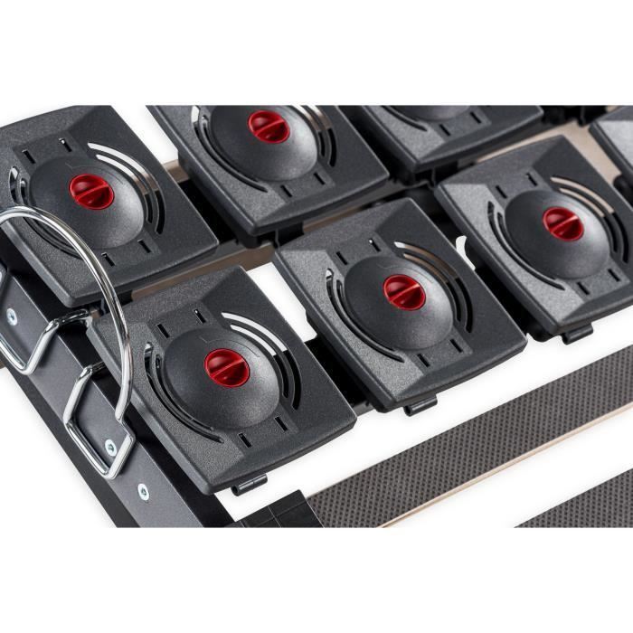 Ensemble matelas + sommier relaxation électrique ERGO 2 Dreamzone - 2x90x200 cm - Ressorts ensachés - DEKO DREAM Ergo 2