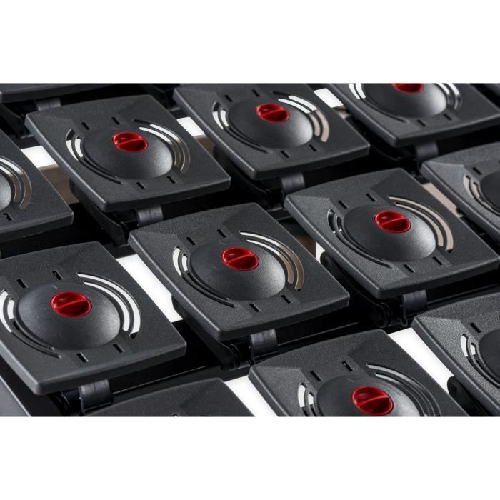 Ensemble relaxation Èlectrique matelas + sommier - 2x80x200 cm - Matelas ressorts ensachÈs DEKO DREAM ERGO 9 Dreamzone