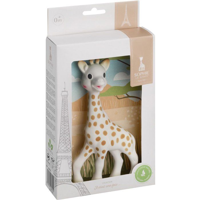 Jouet d'éveil - SOPHIE LA GIRAFE - Caoutchouc naturel - Sifflet - Multi-sens
