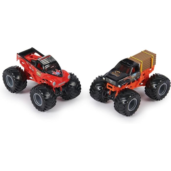 Véhicule die-cast - Spin Master - Monster Jam - 1:64 - Pack de 2 - Mixte - 3 ans et plus