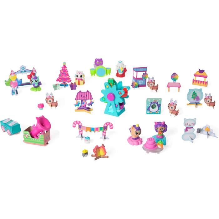 Calendrier de l'Avent Gabby et la Maison Magique, 24 surprises, Spinmaster