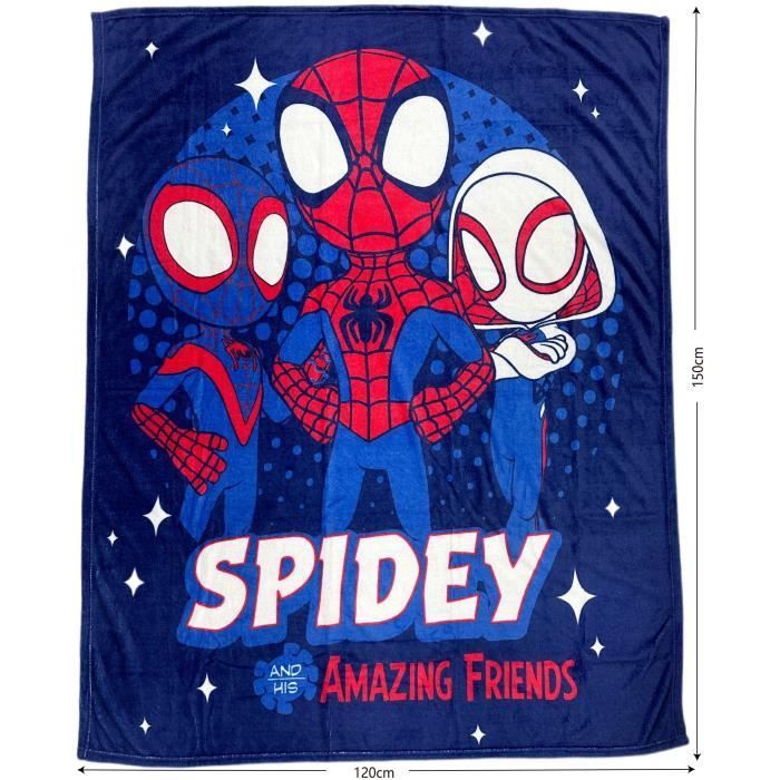 Plaid - SPIDEY - 130 x 180 cm