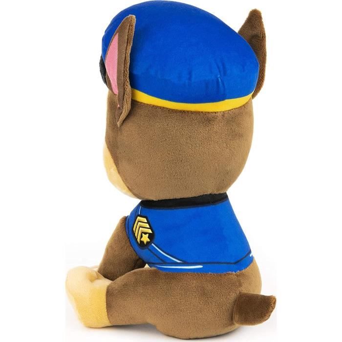 Peluche Chase la Pat' Patrouille - PAW PATROL - 25 cm - Mixte - Marron - Enfant