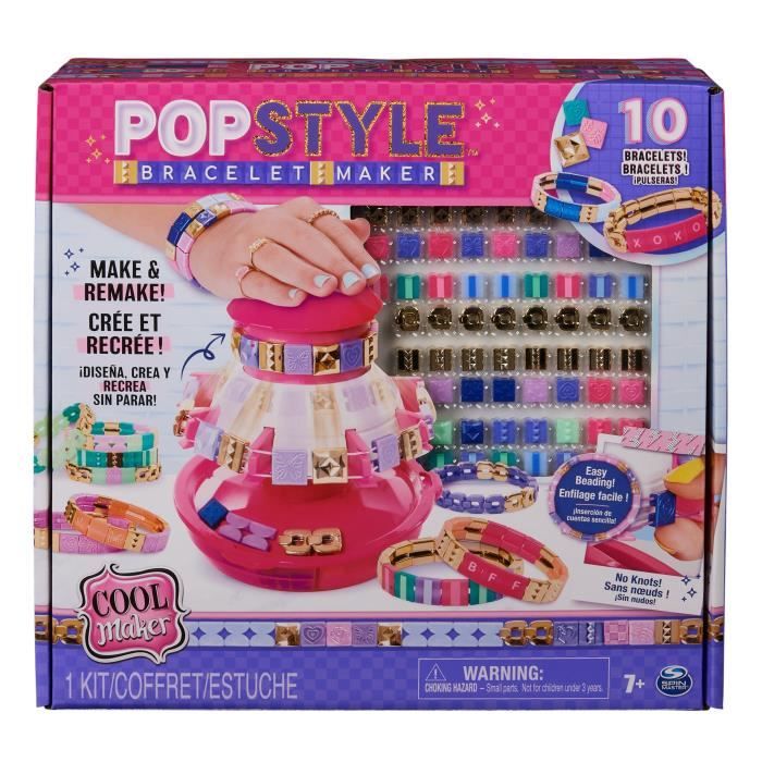 Machine a Bracelets Cool Maker - Jusqu'a 10 Bracelets - SPIN MASTER