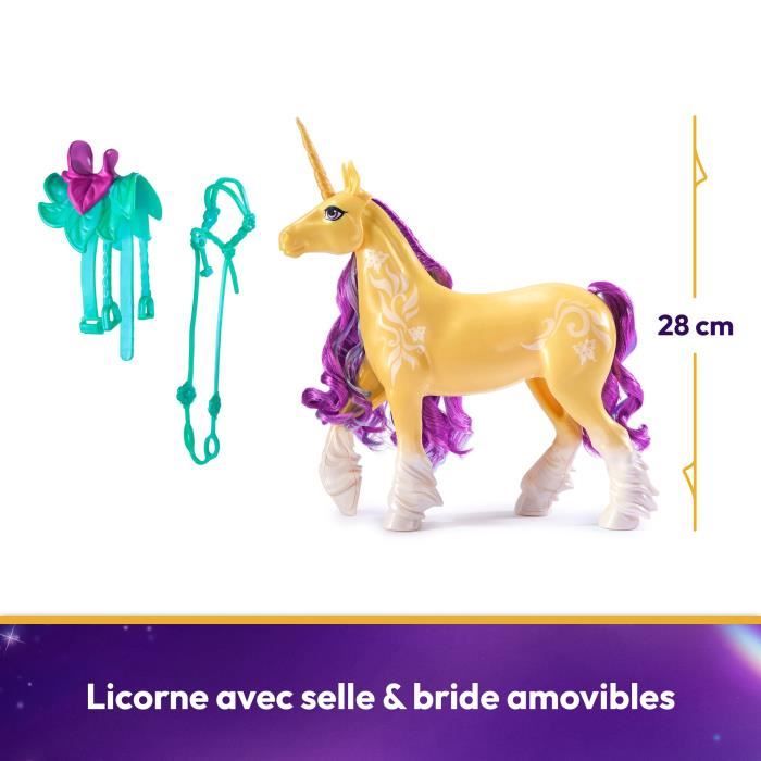 Unicorn Academy - Leaf - Licorne 28cm - des 4 ans - L'École des Licornes