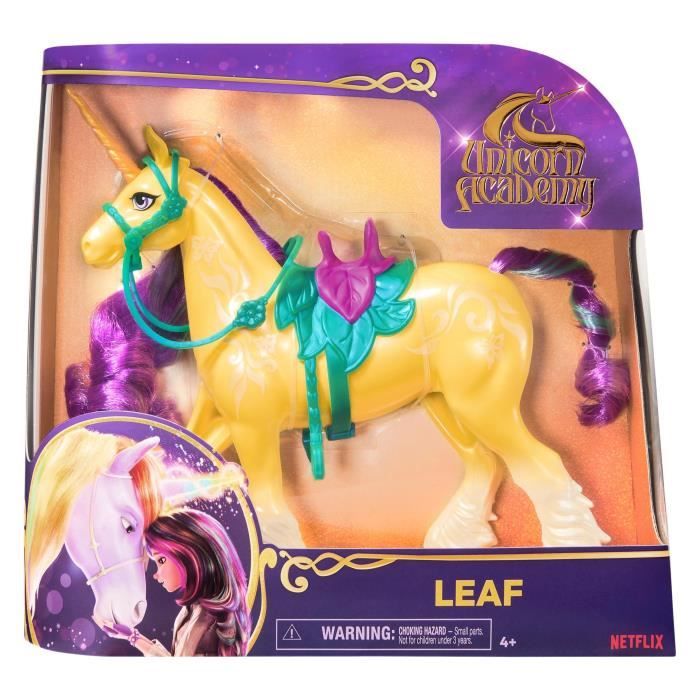 Unicorn Academy - Leaf ou River - Licorne 28cm - modele aléatoire - des 4 ans - L'École des Licornes