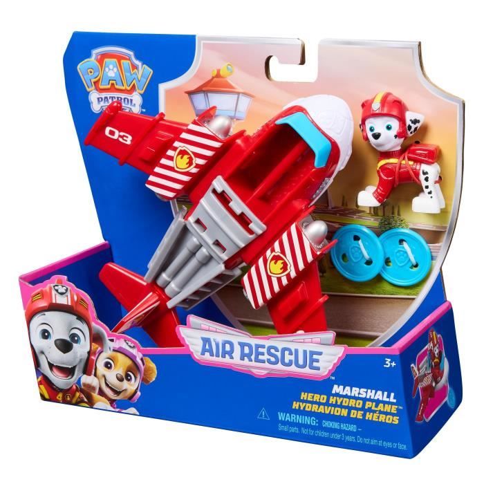 SPIN MASTERVÉHICULE + FIGURINE MARCUS AIR RESCUE La Pat' Patrouille
