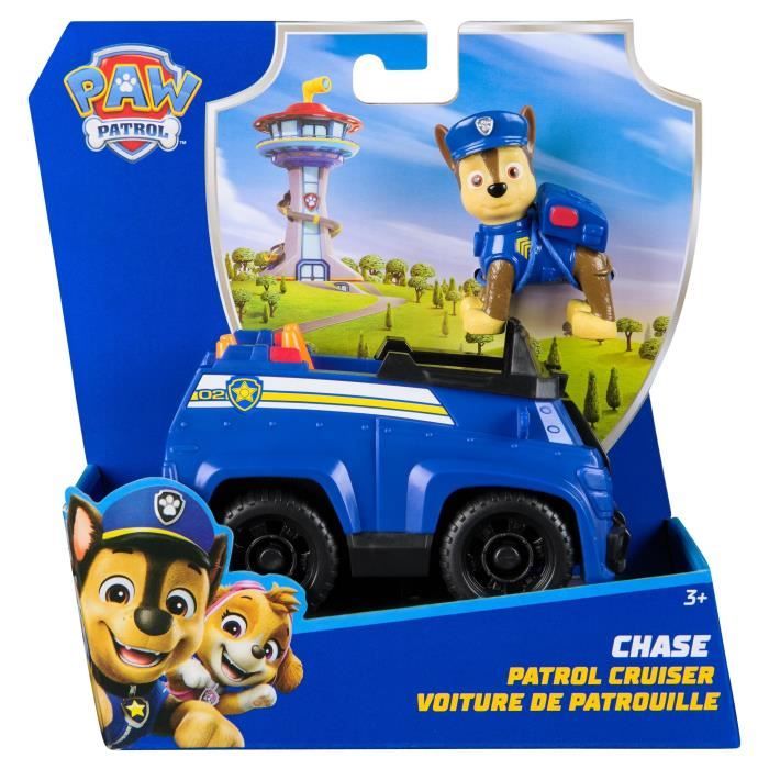 SPIN MASTERVEHICULE + FIGURINE CHASE La Pat' Patrouille