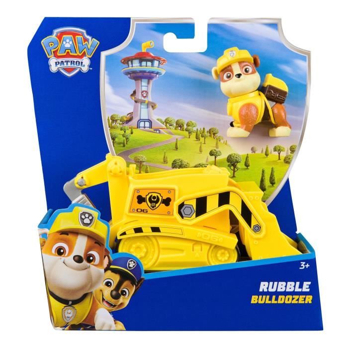 SPIN MASTER VEHICULE + FIGURINE RUBEN La Pat' Patrouille