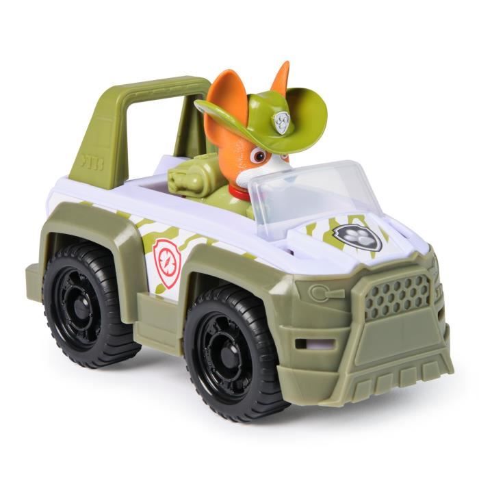 SPIN MASTERVEHICULE + FIGURINE TRACKER La Pat' Patrouille