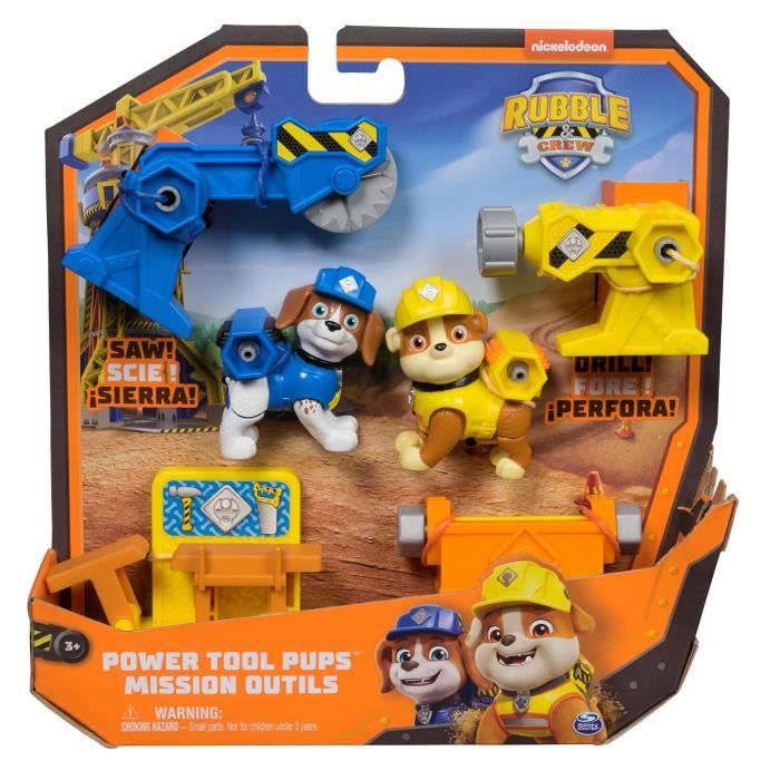 SPIN MASTER PACK DE 2 FIGURINES MISSION OUTILS Ruben & Compagnie