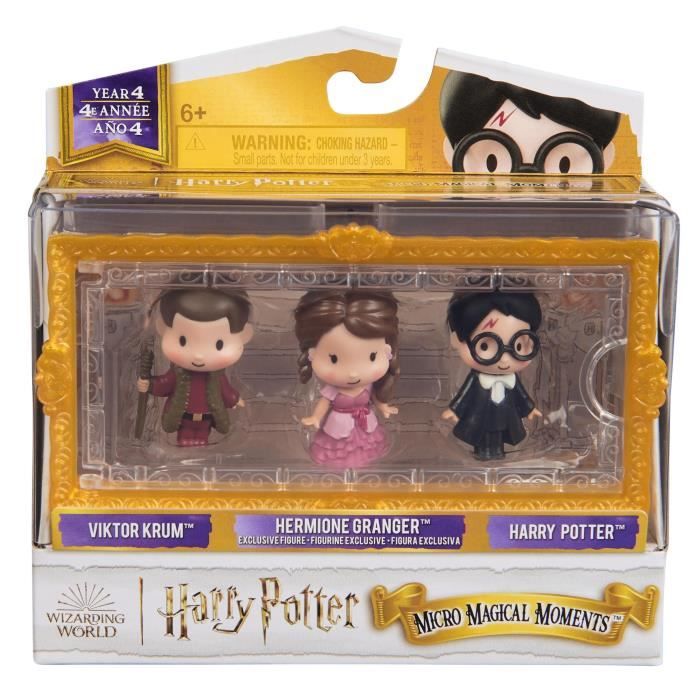 SPIN MASTER MULTIPACK 3 FIGURINES BAL DE NOËL MOMENTS MAGIQUES SAISON 4 Wizarding World