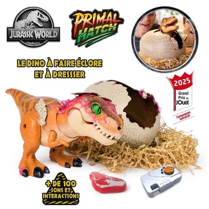 Primal Hatch - T-Rex a faire naître - 100 sons et interactions - des 5 ans
