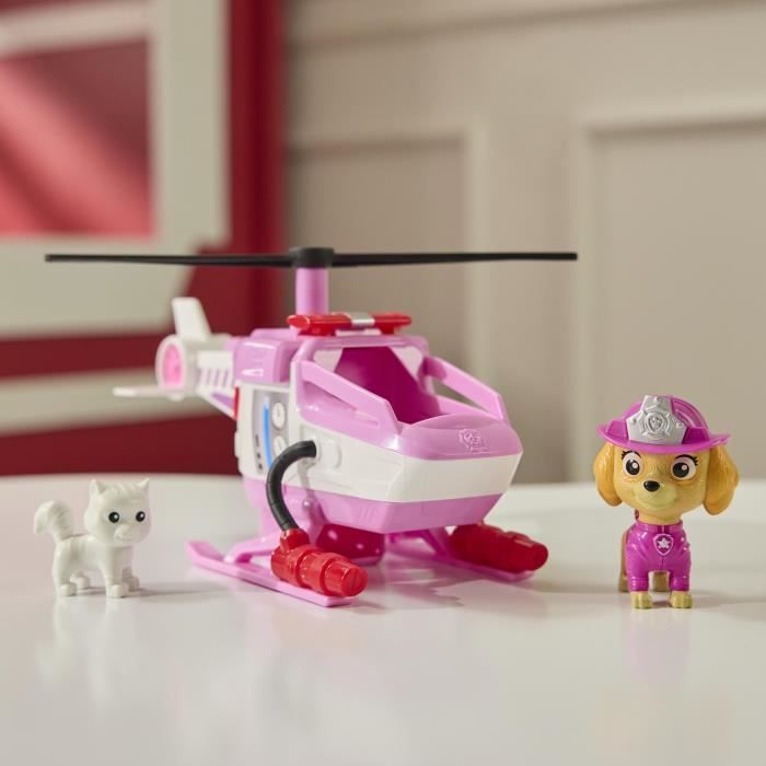 Figurine Stella - Véhicules + 2 chaton - des 3 ans - Fire Rescue - La Pat'Patrouille