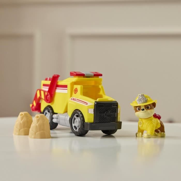 Figurine Rubben - Véhicules + 2 projectiles - des 3 ans - Fire Rescue - La Pat'Patrouille