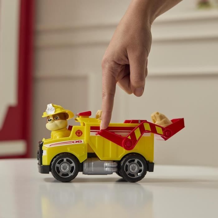Figurine Rubben - Véhicules + 2 projectiles - des 3 ans - Fire Rescue - La Pat'Patrouille
