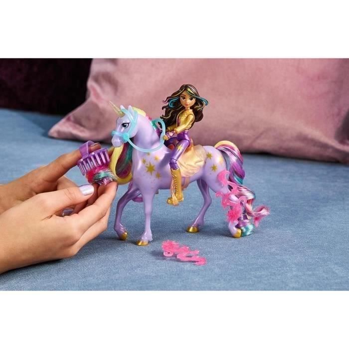 Figurines Sophia + Wildstar - 5 accessoires inclus - des 4 ans - L'École des Licornes