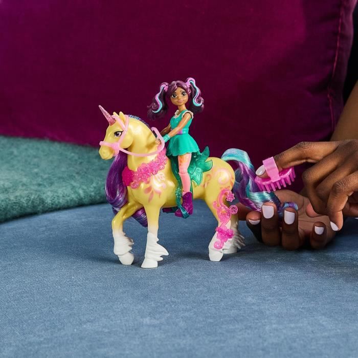 Figurines Ava + Leaf - 5 accessoires inclus - des 4 ans - L'École des Licornes