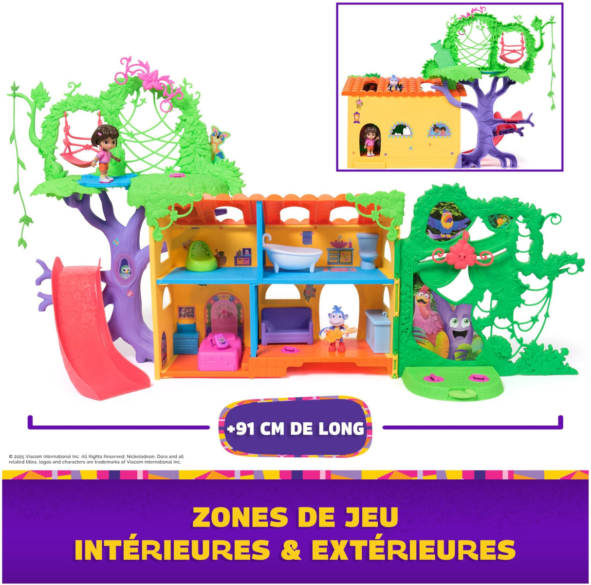 Dora - La maison de la foret tropicale - des 3 ans - Dora l'exploratrice