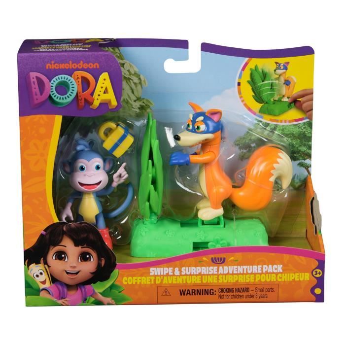 Dora - Pack Aventure - Babouche et Chipeur - des 3 ans - Dora l'exploratrice
