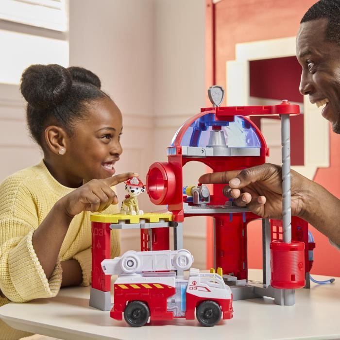 Caserne de pompiers - des 3 ans - Fire Rescue - La Pat'Patrouille