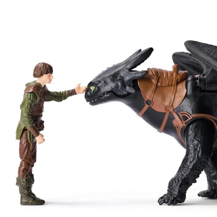 SPIN MASTER PACK DRAGON ET VIKING 25 CM KROKMOU Dragons Movie