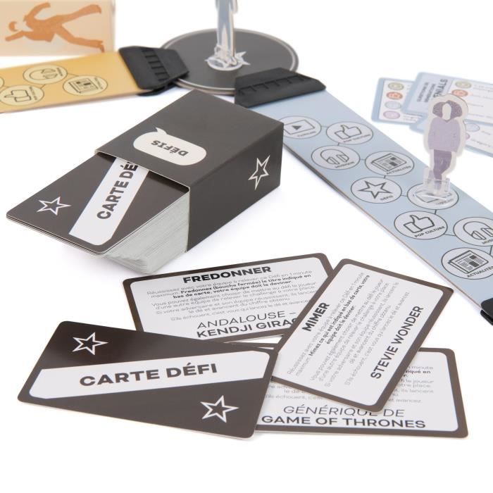 Questions de générations - 2000 questions et 100 défis amusants - Jeu de société - des 8 ans