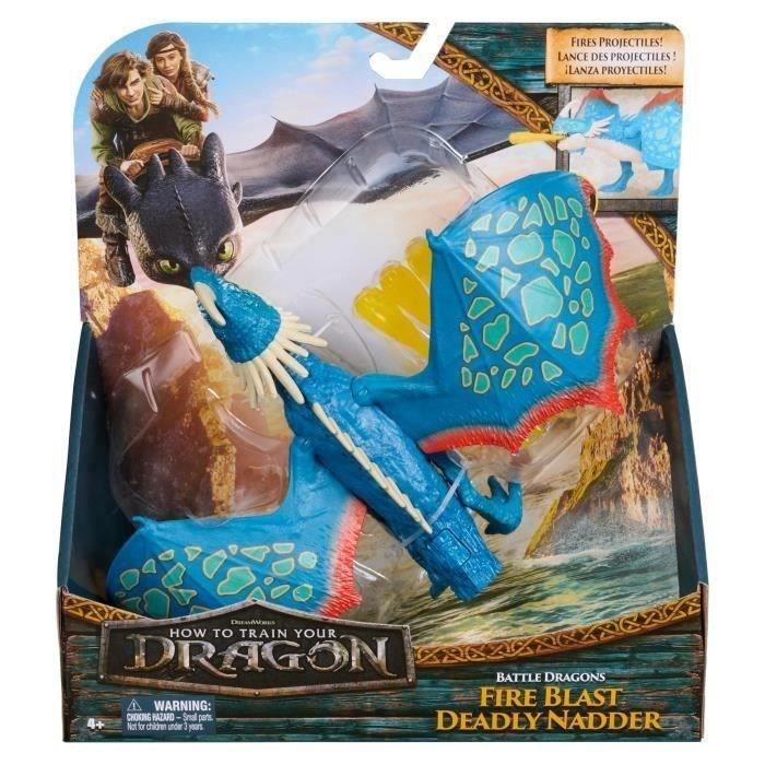 SPIN MASTER FIGURINE DRAGON A FONCTIONS 25 CM TEMPETE Dragons Movie