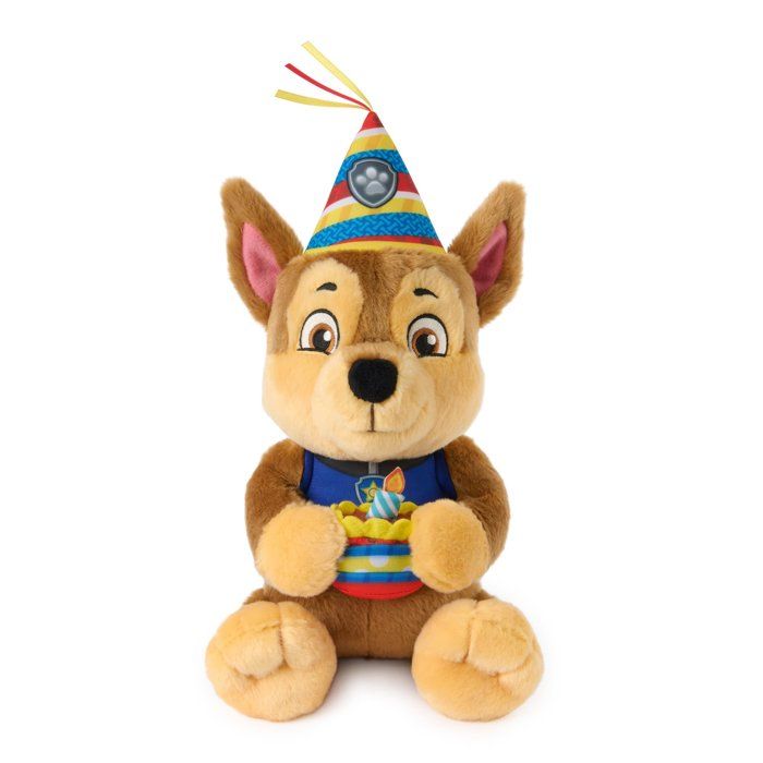 Peluche câlins - Anniversaire Chase - 25cm - La Pat'Patrouille - Gund