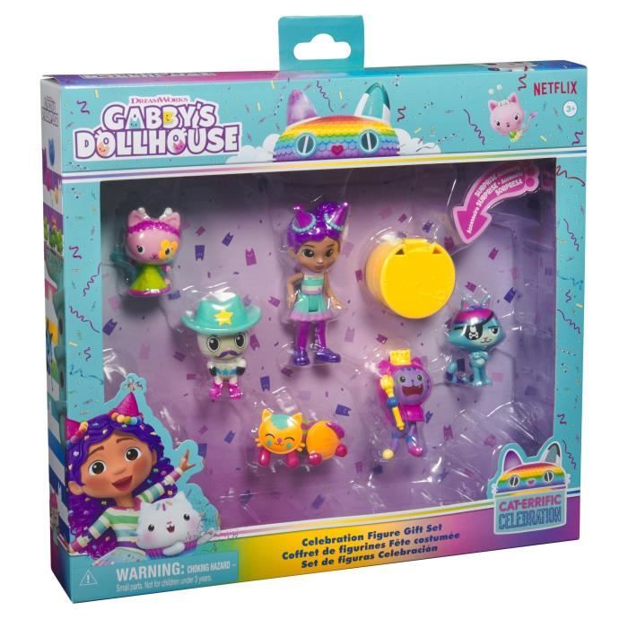 SPIN MASTER COFFRET DE FIGURINES DELUXE CELEBRATION Gabby et la Maison Magique