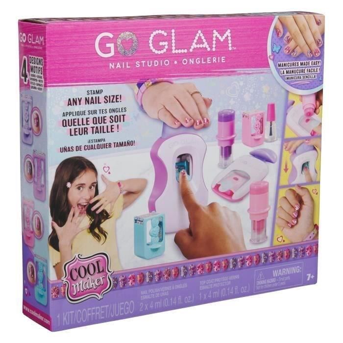 SPIN MASTER COOL MAKER - Coffret Go Glam Nail Studio