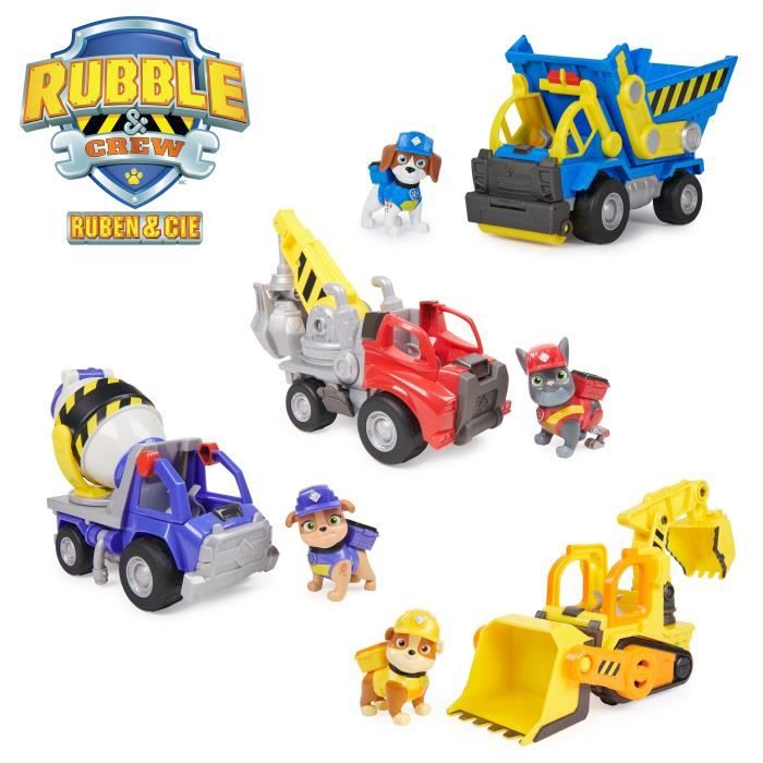 SPIN MASTER VEHICULE + FIGURINE RUBEN Ruben & Compagnie