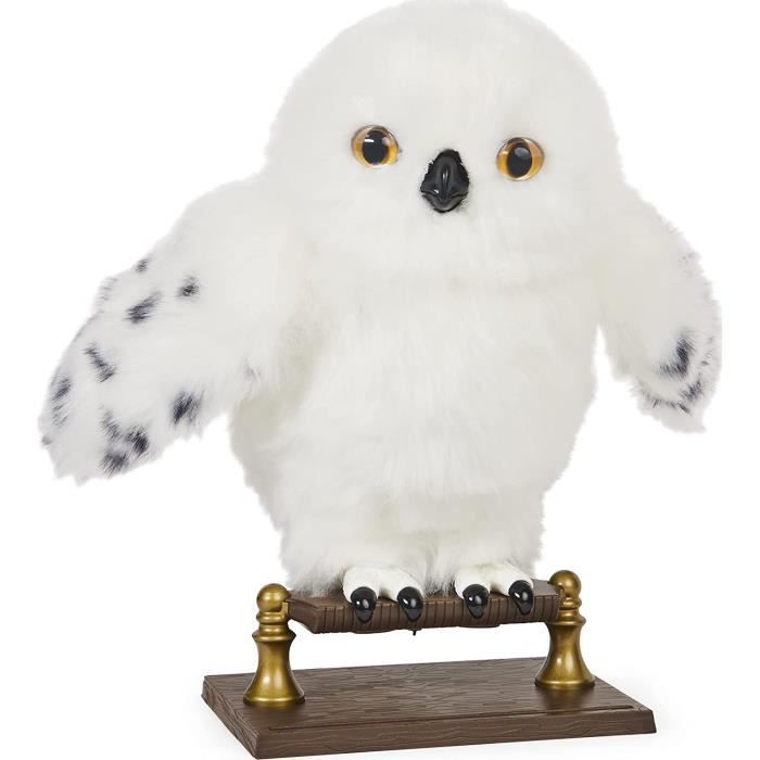 Harry Potter Hedwige Enchantée Peluche Interactive Des 5 ans 30cm