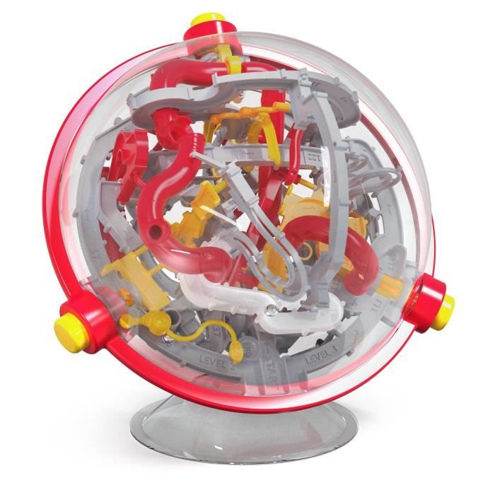 Perplexus Portal Labyrinthe 3D - SPIN MASTER - 150 Défis, 50 Portails et 3 Boutons